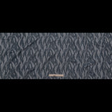 Organic Cotton Shirting - Heathered Icelandic Blue and Grisaille Leaves
