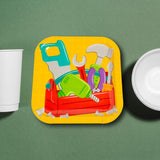 8 Count Little Handyman Paper Plates 9 1/4 Inch Tool Party Birthday Supplies