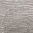 Famous NYC Designer Crystal Gray Stretch Floral Lace