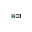 Lucille Italian Small Hunter Green Plastic Release Buckle