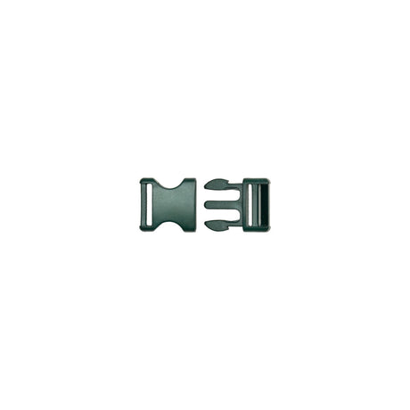 Lucille Italian Small Hunter Green Plastic Release Buckle