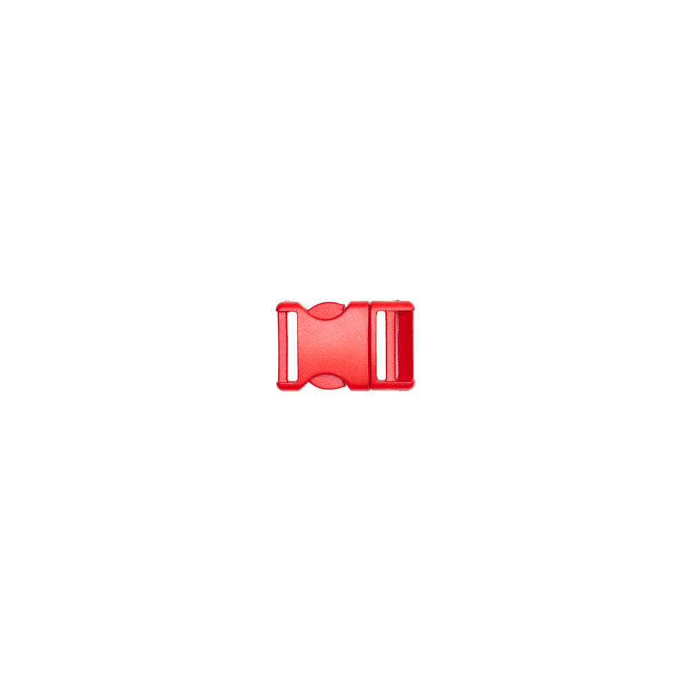 Lucille Italian Small Fiery Red Plastic Release Buckle