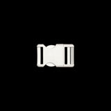 Lucille Italian Medium Cloud Dancer Plastic Release Buckle