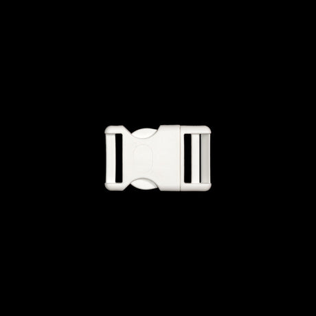 Lucille Italian Medium Cloud Dancer Plastic Release Buckle