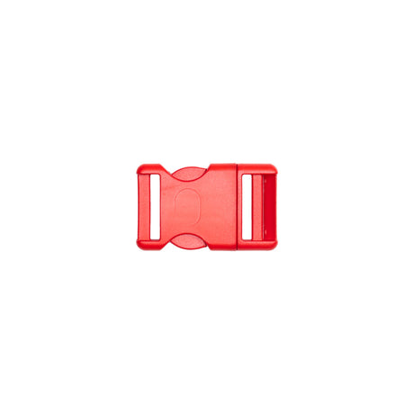 Lucille Italian Medium Fiery Red Plastic Release Buckle