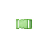 Lucille Italian Medium Jasmine Green Plastic Release Buckle