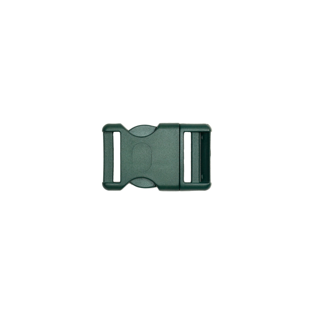 Lucille Italian Medium Hunter Green Plastic Release Buckle