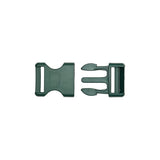 Lucille Italian Medium Hunter Green Plastic Release Buckle