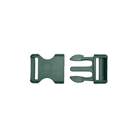 Lucille Italian Medium Hunter Green Plastic Release Buckle