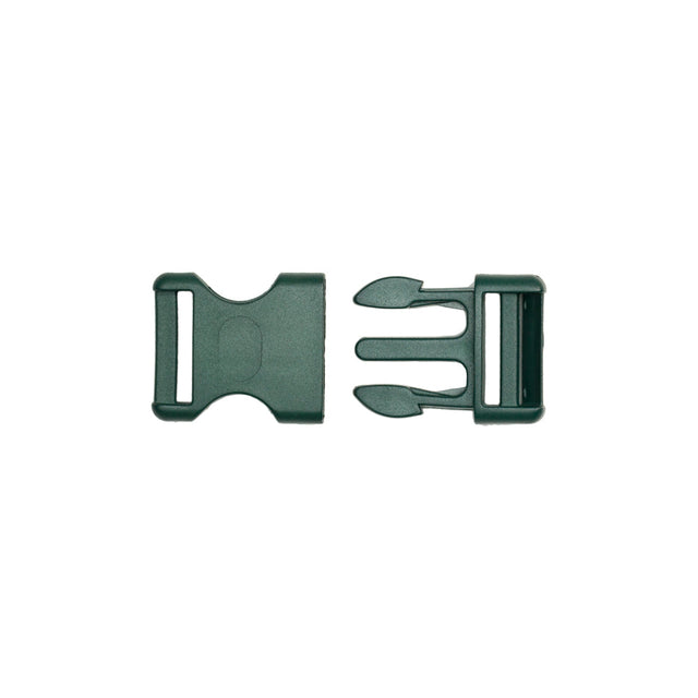 Lucille Italian Medium Hunter Green Plastic Release Buckle
