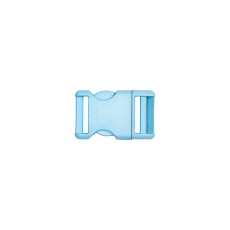 Lucille Italian Medium Plume Blue Plastic Release Buckle