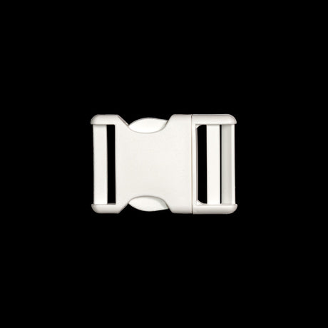 Lucille Italian Large Cloud Dancer Plastic Release Buckle
