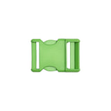 Lucille Italian Large Jasmine Green Plastic Release Buckle