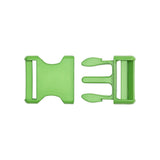 Lucille Italian Large Jasmine Green Plastic Release Buckle
