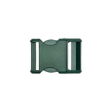 Lucille Italian Large Hunter Green Plastic Release Buckle