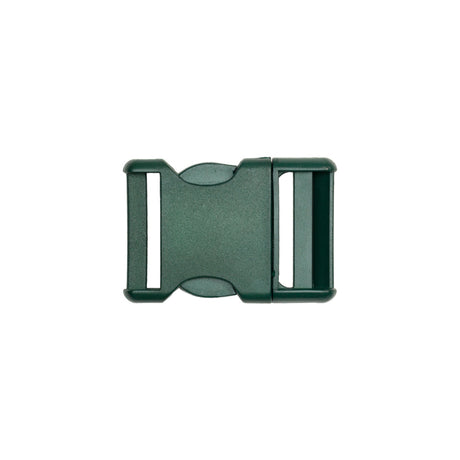Lucille Italian Large Hunter Green Plastic Release Buckle