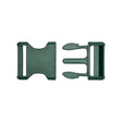 Lucille Italian Large Hunter Green Plastic Release Buckle