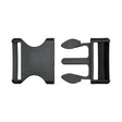 Lucille Italian Extra Large Black Plastic Release Buckle