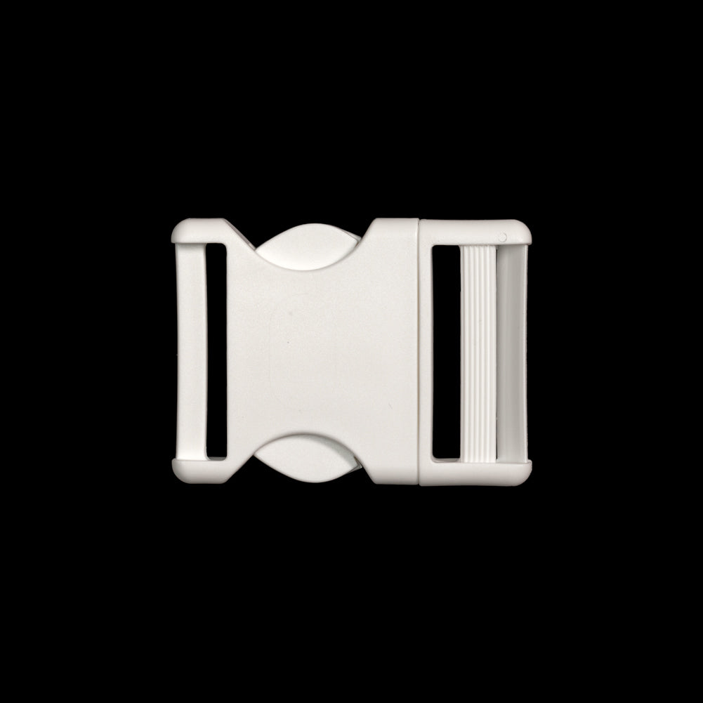 Lucille Italian Extra Large Cloud Dancer Plastic Release Buckle
