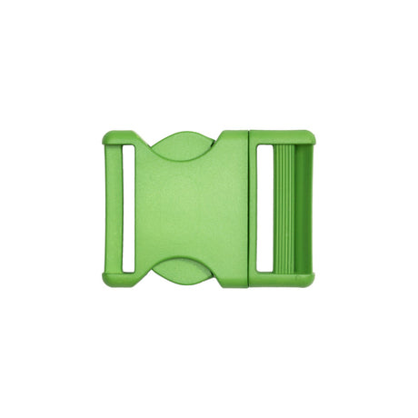 Lucille Italian Extra Large Jasmine Green Plastic Release Buckle