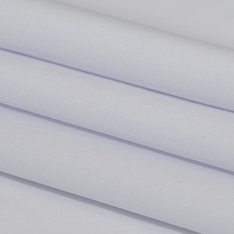 Super Fine Egyptian Cotton Twill, Spill-Resistant - Brilliant White - Splashproof Collection