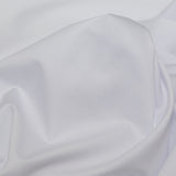 Super Fine Egyptian Cotton Twill, Spill-Resistant - Brilliant White - Splashproof Collection
