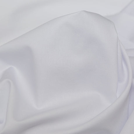 Super Fine Egyptian Cotton Twill, Spill-Resistant - Brilliant White - Splashproof Collection