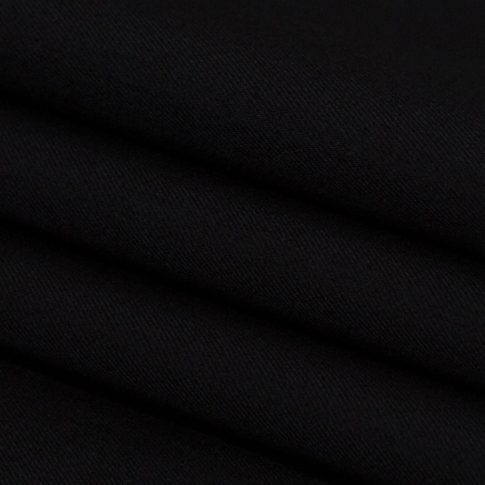 Super Fine Egyptian Cotton Twill, Spill-Resistant - Raven Black - Splashproof Collection