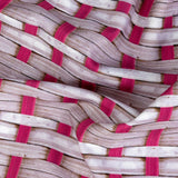 Pink and Mauve Shadows Wicker Basket Caye UV Protective Compression Swimwear Tricot with Aloe Vera Microcapsules