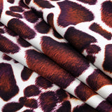 Brown Giraffe Caye UV Protective Compression Swimwear Tricot with Aloe Vera Microcapsules