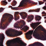 Brown Giraffe Caye UV Protective Compression Swimwear Tricot with Aloe Vera Microcapsules