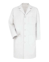 Button Front Lab Coat