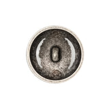 Italian Silver Metal Crest Shank Button - 36L/23mm