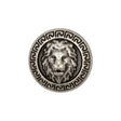 Italian Silver Metal Crest Shank Button - 36L/23mm