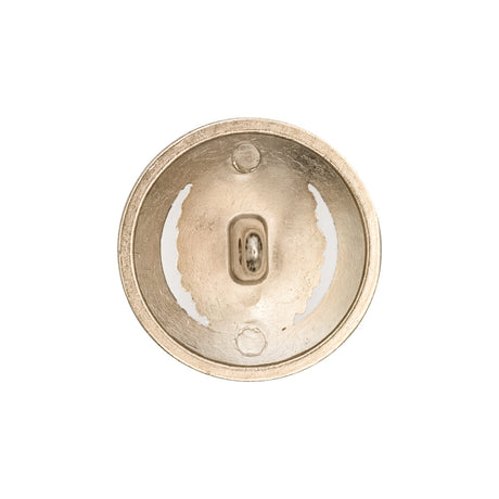 Italian Gold Metal Crest Shank Button - 36L/23mm