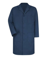 Button Front Lab Coat