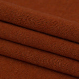 Italian Baked Clay and Carob Brown Reversible Wool Double Knit