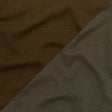 Italian Brindle and Coffee Liqueur Reversible Wool Double Knit