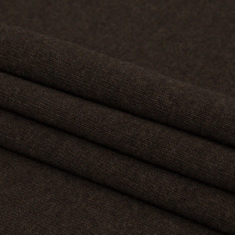 Italian Wren and Sepia Tint Reversible Wool Double Knit