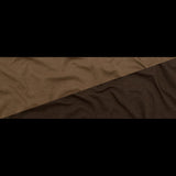 Italian Wren and Sepia Tint Reversible Wool Double Knit