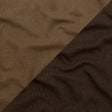 Italian Wren and Sepia Tint Reversible Wool Double Knit