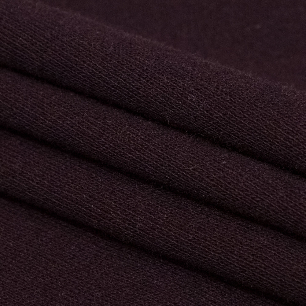 Italian Nightshade and Monk's Robe Reversible Wool Double Knit