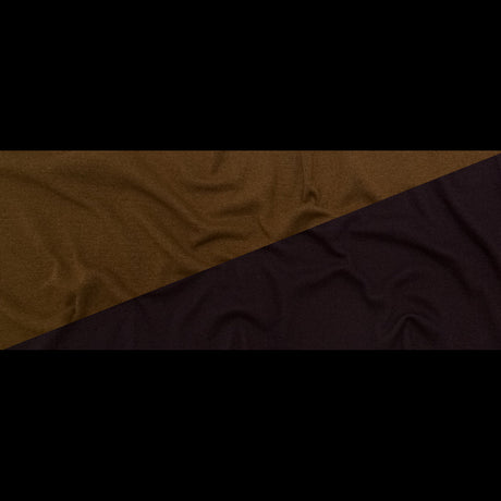 Italian Nightshade and Monk's Robe Reversible Wool Double Knit
