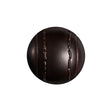 Italian Brown Faux Leather Plastic Button - 36L/23mm