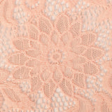 Re-Embroidered Stretch Lace - Peachy Keen Sunflowers - McKee Collection