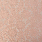 Re-Embroidered Stretch Lace - Peachy Keen Sunflowers - McKee Collection