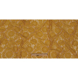 Re-Embroidered Stretch Lace - Mustard Sunflowers - McKee Collection