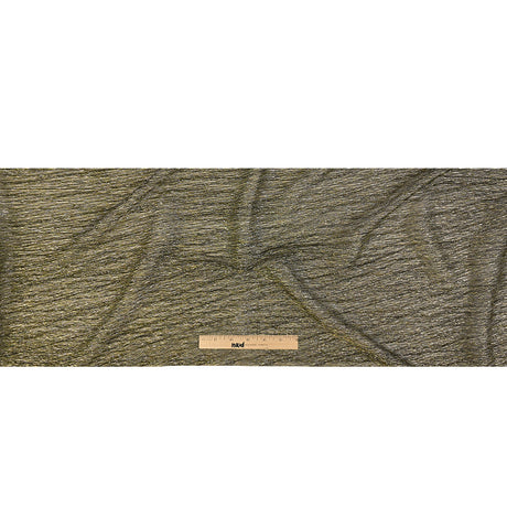 Metallic Stretch Plisse - Black and Gold - Natalia Collection
