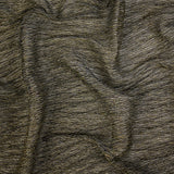Metallic Stretch Plisse - Black and Gold - Natalia Collection