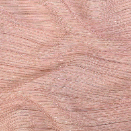 Metallic Stretch Plisse - Dusty Rose - Natalia Collection